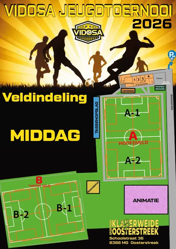 Plattegrond Middag