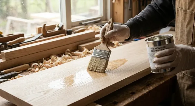 Manual wood staining