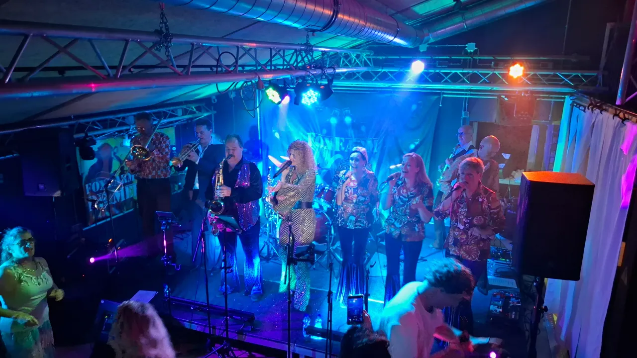 Discosonic Live optreden Foxfarm podium