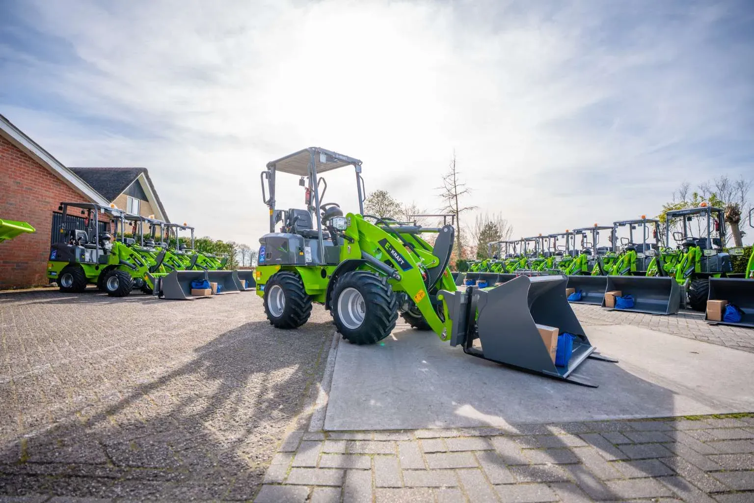E-Kraft 1600E Pro Elektrische Kniklader
