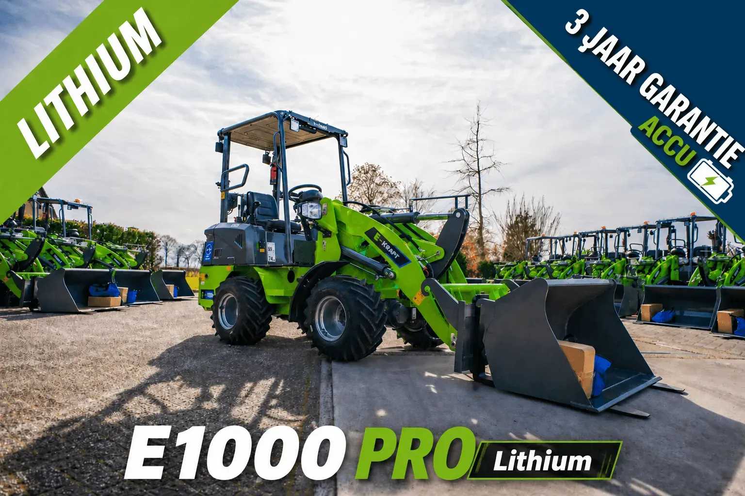 Knegt 304 G2e Elektrische Mini Tractor